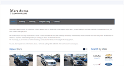 Desktop Screenshot of marsautos.com
